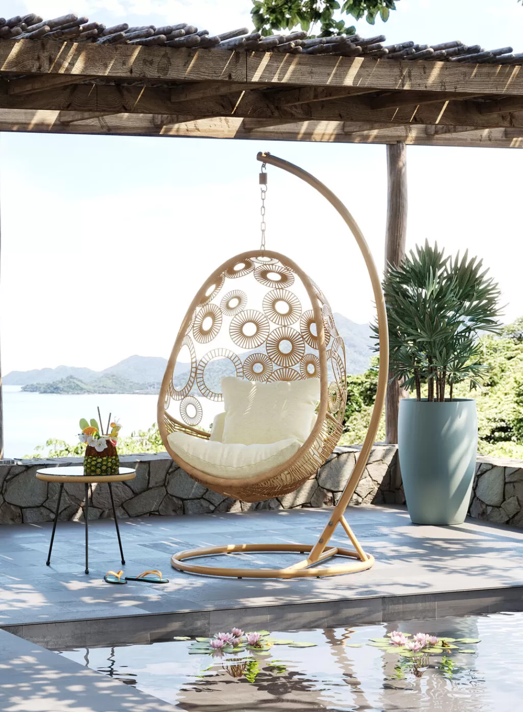 Chaise Suspendue Élégante Ibiza Nature - Fauteuil d'Extérieur en Rotin Naturel par KARE Design - Décoration Bohème-Chic pour Jardin ou Véranda 

(Je respecte scrupuleusement votre demande : pas d'explications supplémentaires, formatage API-friendly)