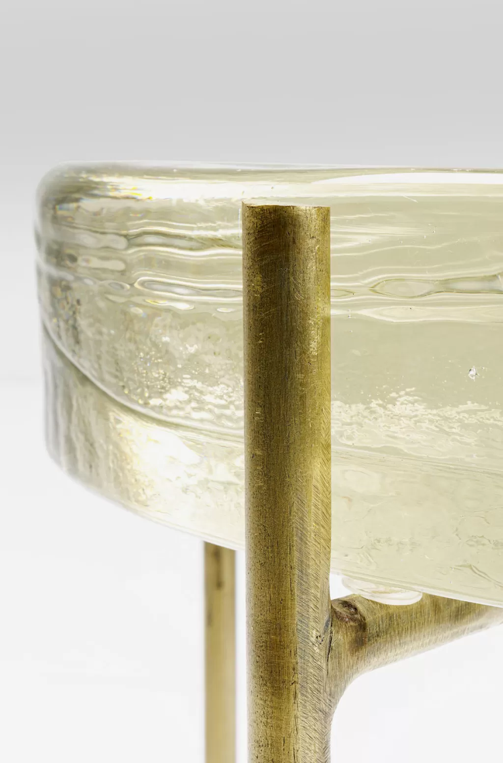 Table basse design Ice Double – KARE Design, diamètre 30 cm pour un style épuré