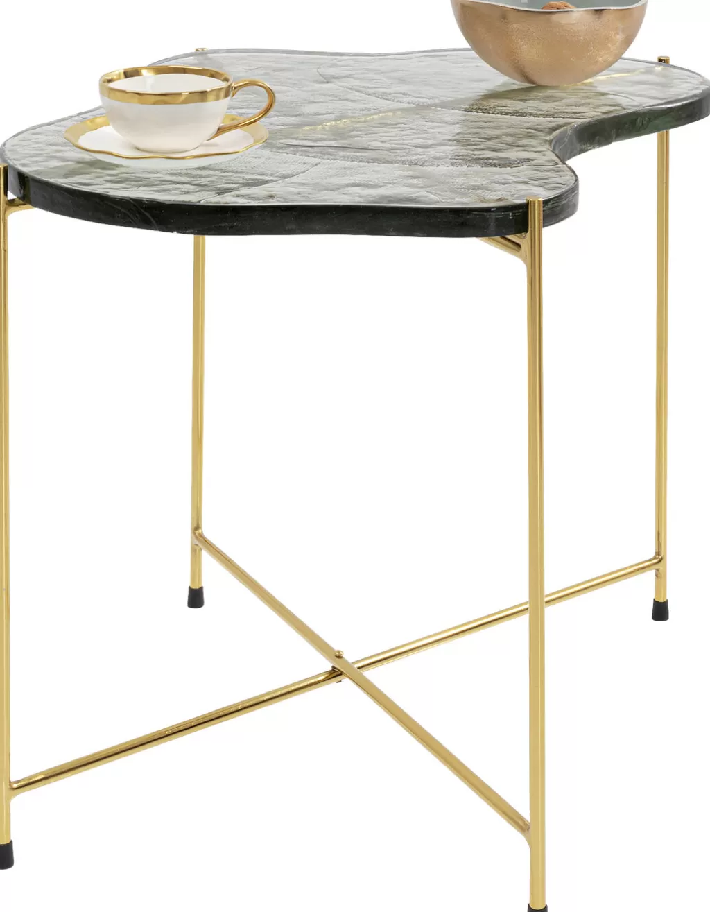 Table d'appoint Design Scandinave Moderne Ice Floe - KARE Design, Dimensions 66 x 43 cm