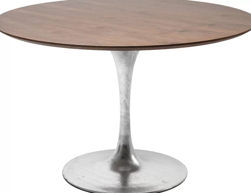 Pied de table design en zinc Ø60cm - Collection Invitation par KARE Design