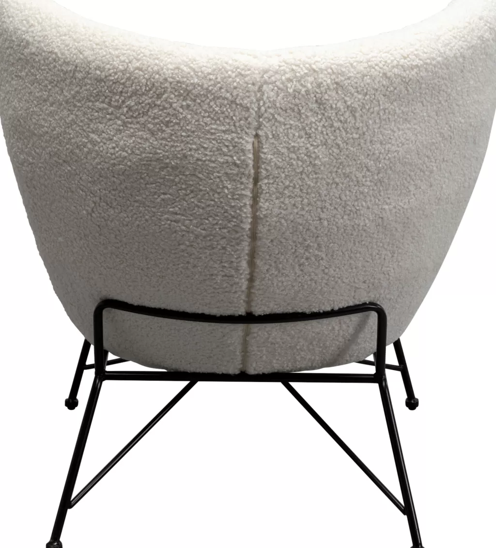 Fauteuil design confortable Jacky Teddy - Style ours en peluche par KARE Design