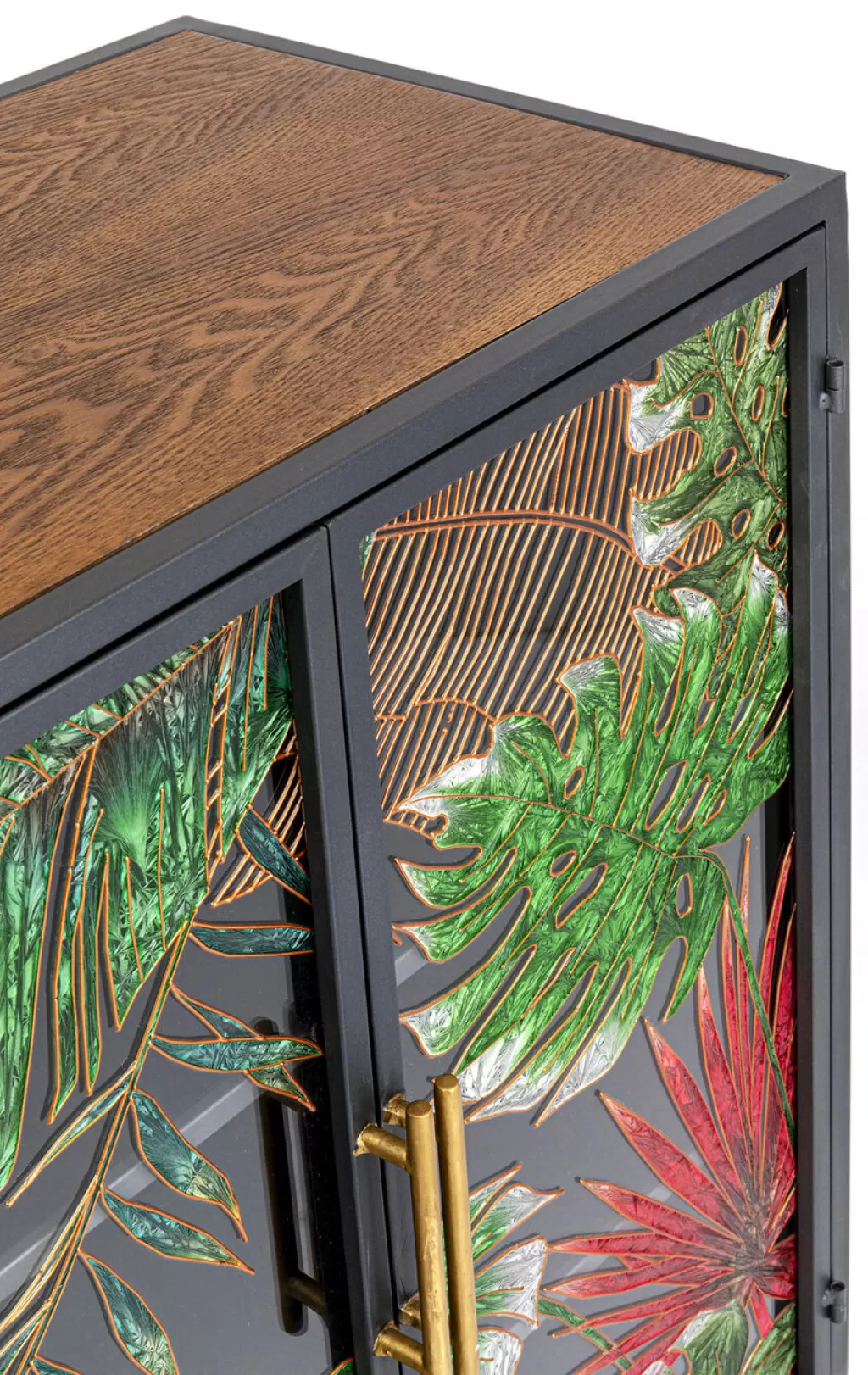 KARE Design - Décor mural Jungle Senkki 135x95 cm, motif tropical élégant pour intérieur contemporain