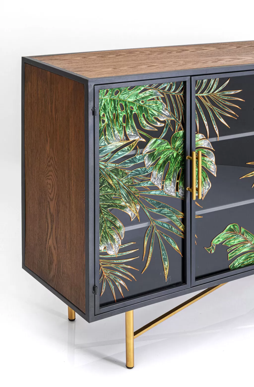 KARE Design - Décor mural Jungle Senkki 135x95 cm, motif tropical élégant pour intérieur contemporain