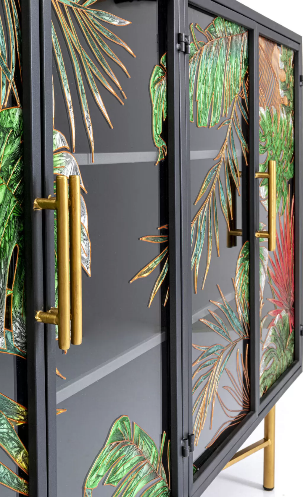 KARE Design - Décor mural Jungle Senkki 135x95 cm, motif tropical élégant pour intérieur contemporain