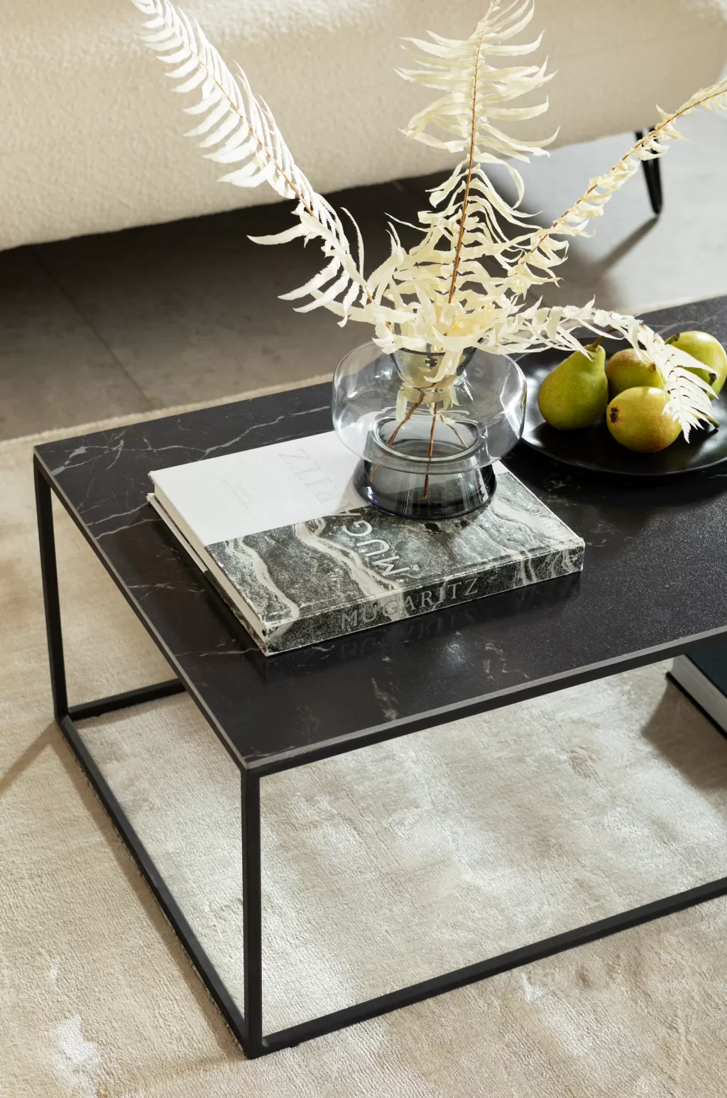 Table Basse Élégante Key West par KARE Design - Noir Moderne 120 x 60 cm pour Salon