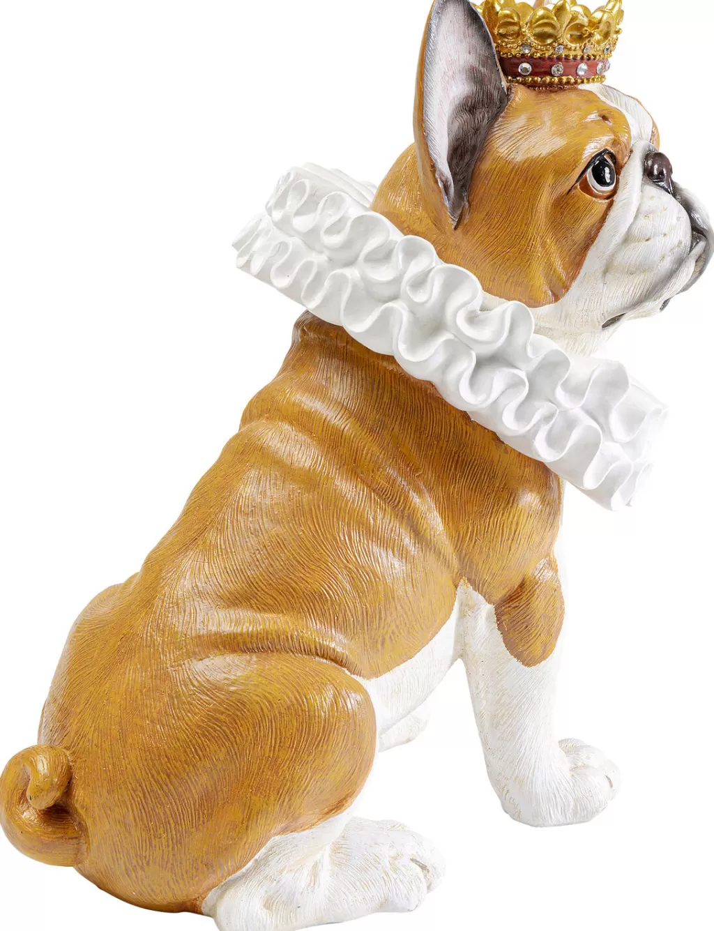 Figurine décorative chien majestueux 'Roi des Chiens' - Design KARE, marron, 29 cm