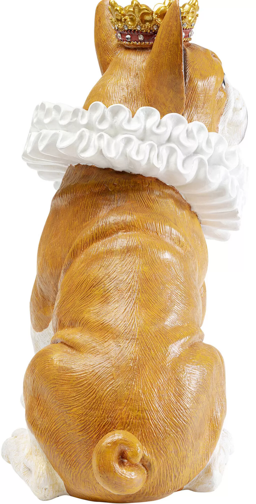 Figurine décorative chien majestueux 'Roi des Chiens' - Design KARE, marron, 29 cm