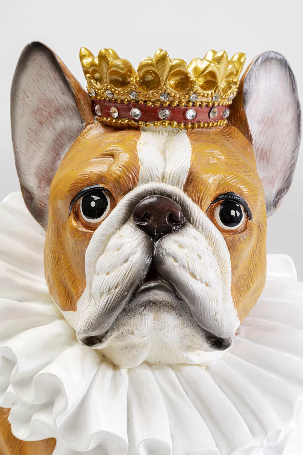 Figurine décorative chien majestueux 'Roi des Chiens' - Design KARE, marron, 29 cm