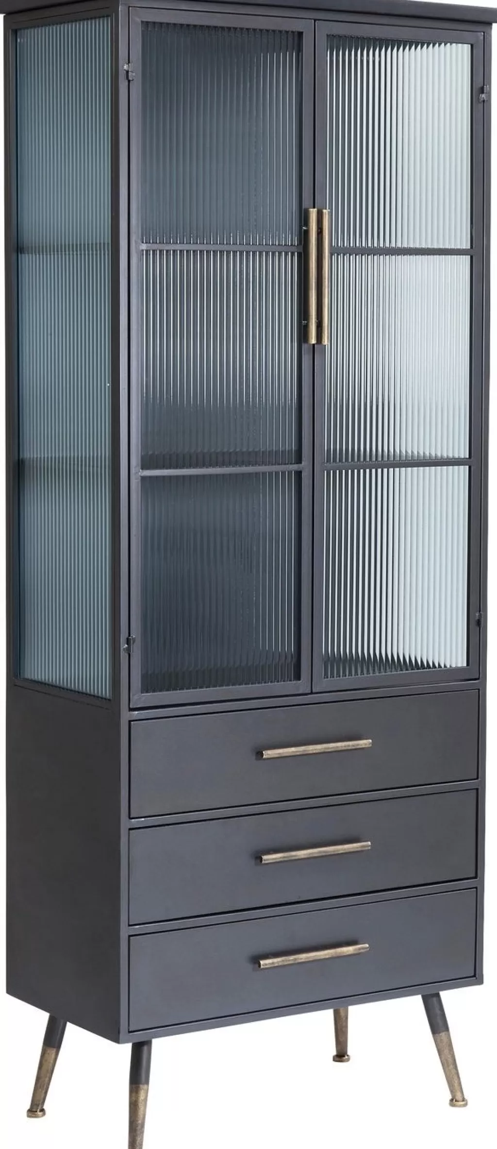 Armoire design La Gomera par KARE - 2 portes et 3 tiroirs, élégance moderne pour rangement optimal