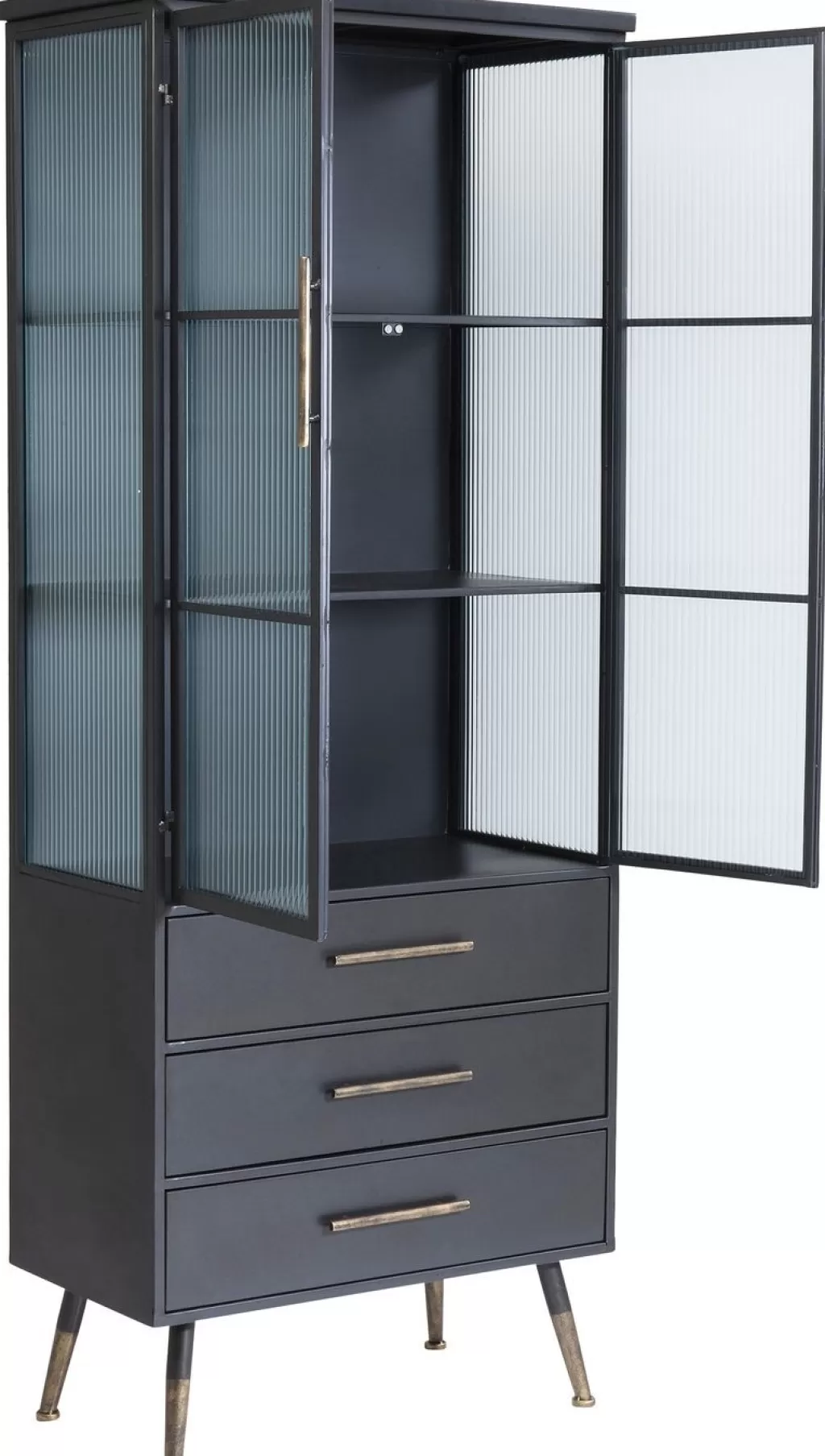 Armoire design La Gomera par KARE - 2 portes et 3 tiroirs, élégance moderne pour rangement optimal