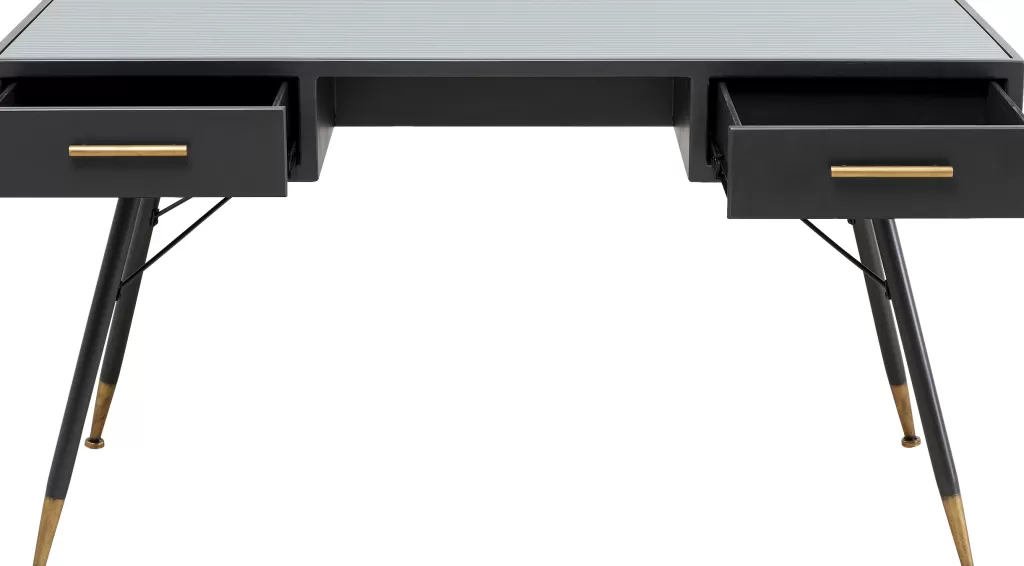 Console Design Moderne La Gomera - Bureau Compact 140x60 cm par KARE, Élégance Fonctionnelle pour Votre Espace de Travail