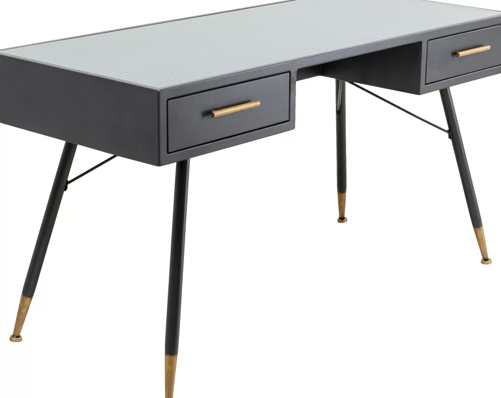 Console Design Moderne La Gomera - Bureau Compact 140x60 cm par KARE, Élégance Fonctionnelle pour Votre Espace de Travail