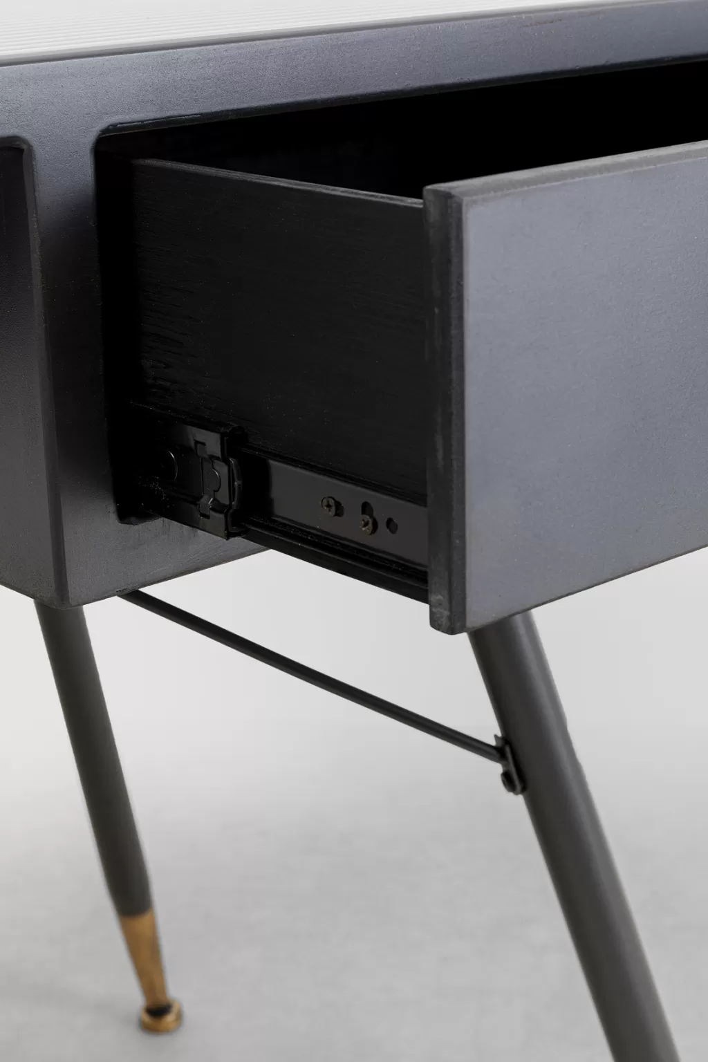 Console Design Moderne La Gomera - Bureau Compact 140x60 cm par KARE, Élégance Fonctionnelle pour Votre Espace de Travail