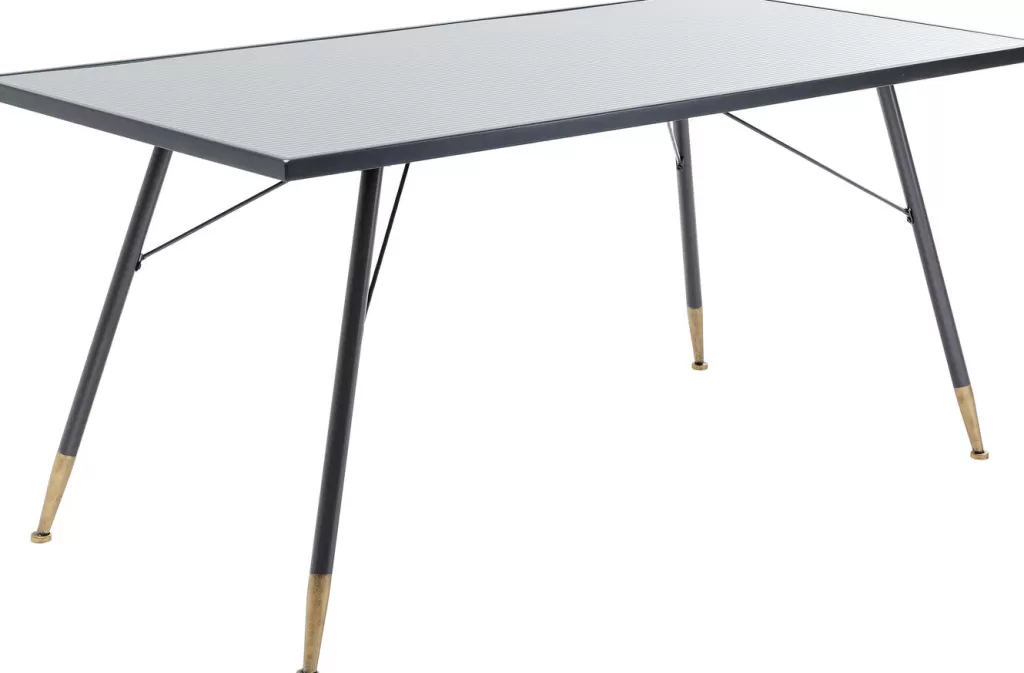Table Design Moderne La Gomera par KARE - 160 x 80 cm - Style Contemporain pour Intérieur Élégant
