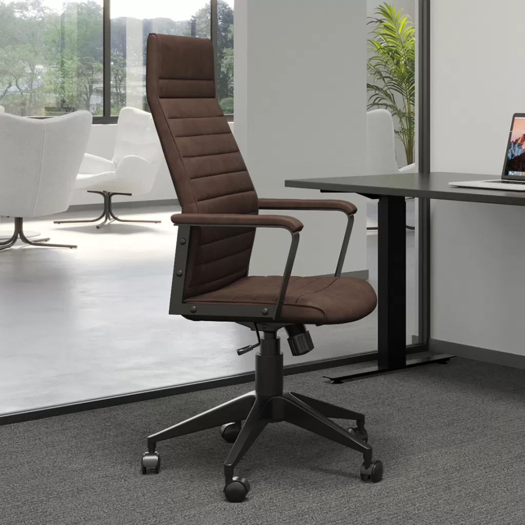 Toimistotuolit>KARE Design Labora High Toimistotuoli, Työtuoli, Ruskea