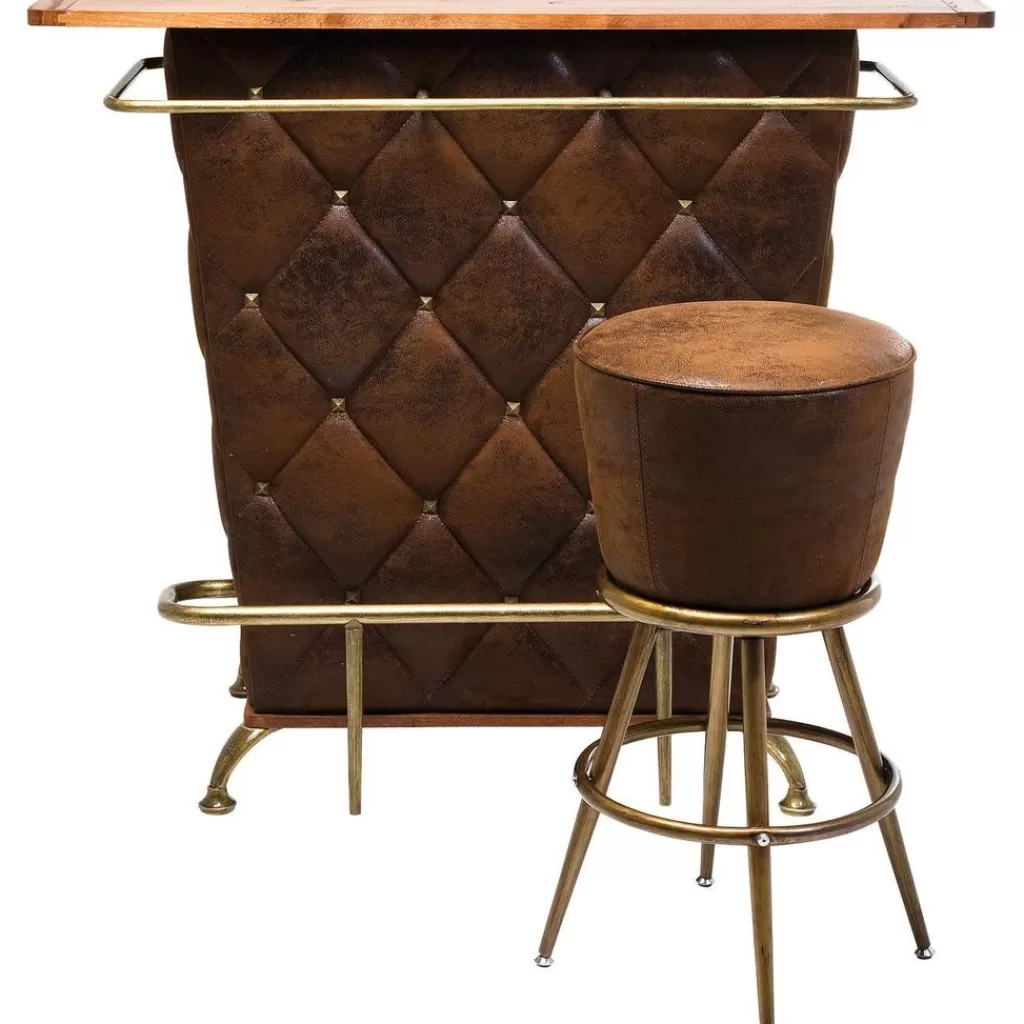 Chaise Bar Vintage Style Rock Féminin - Élégance Rétro KARE Design