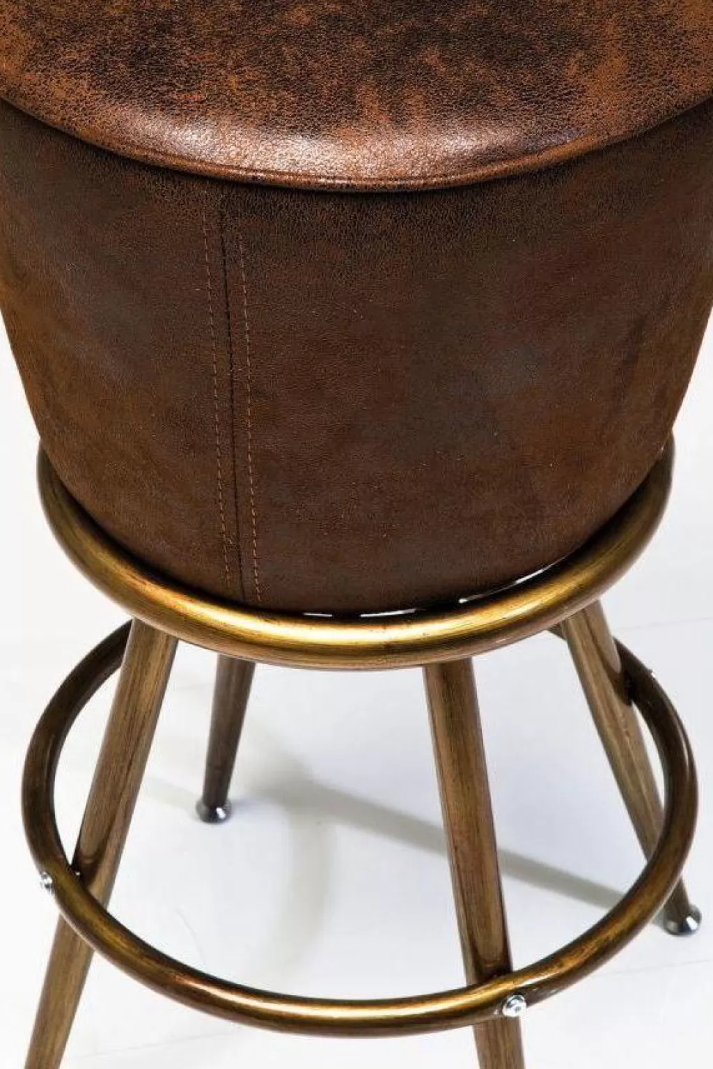 Tabouret de Bar Vintage Lady Rock - Design Rétro Années 70 avec Accoudoirs par KARE Design