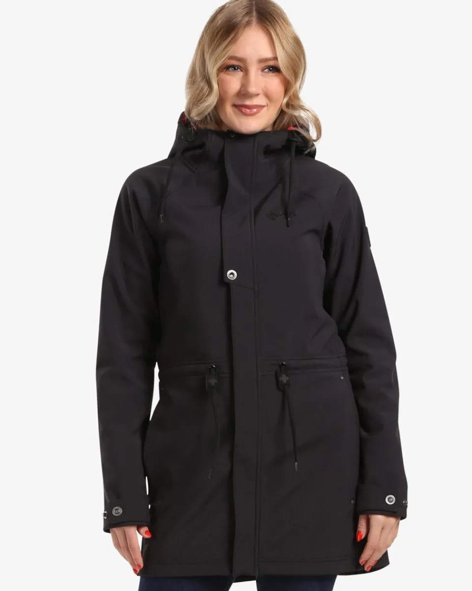 Manteau d'Hiver Élégant pour Femme - Kilpi Softshell LASIKA-W | Confortable & Style Urbain
