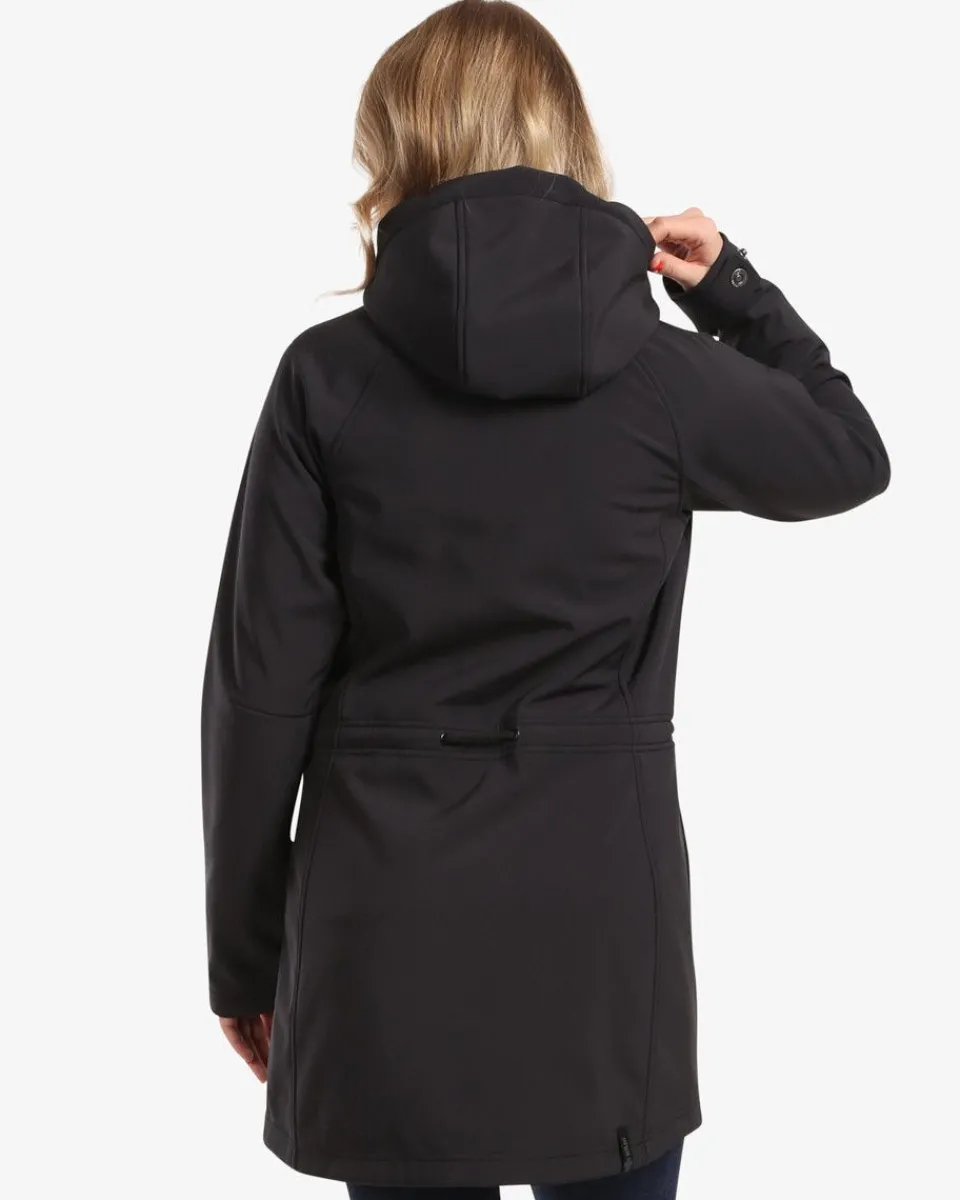 Manteau d'Hiver Élégant pour Femme - Kilpi Softshell LASIKA-W | Confortable & Style Urbain