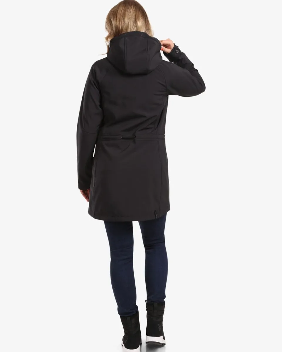 Manteau d'Hiver Élégant pour Femme - Kilpi Softshell LASIKA-W | Confortable & Style Urbain