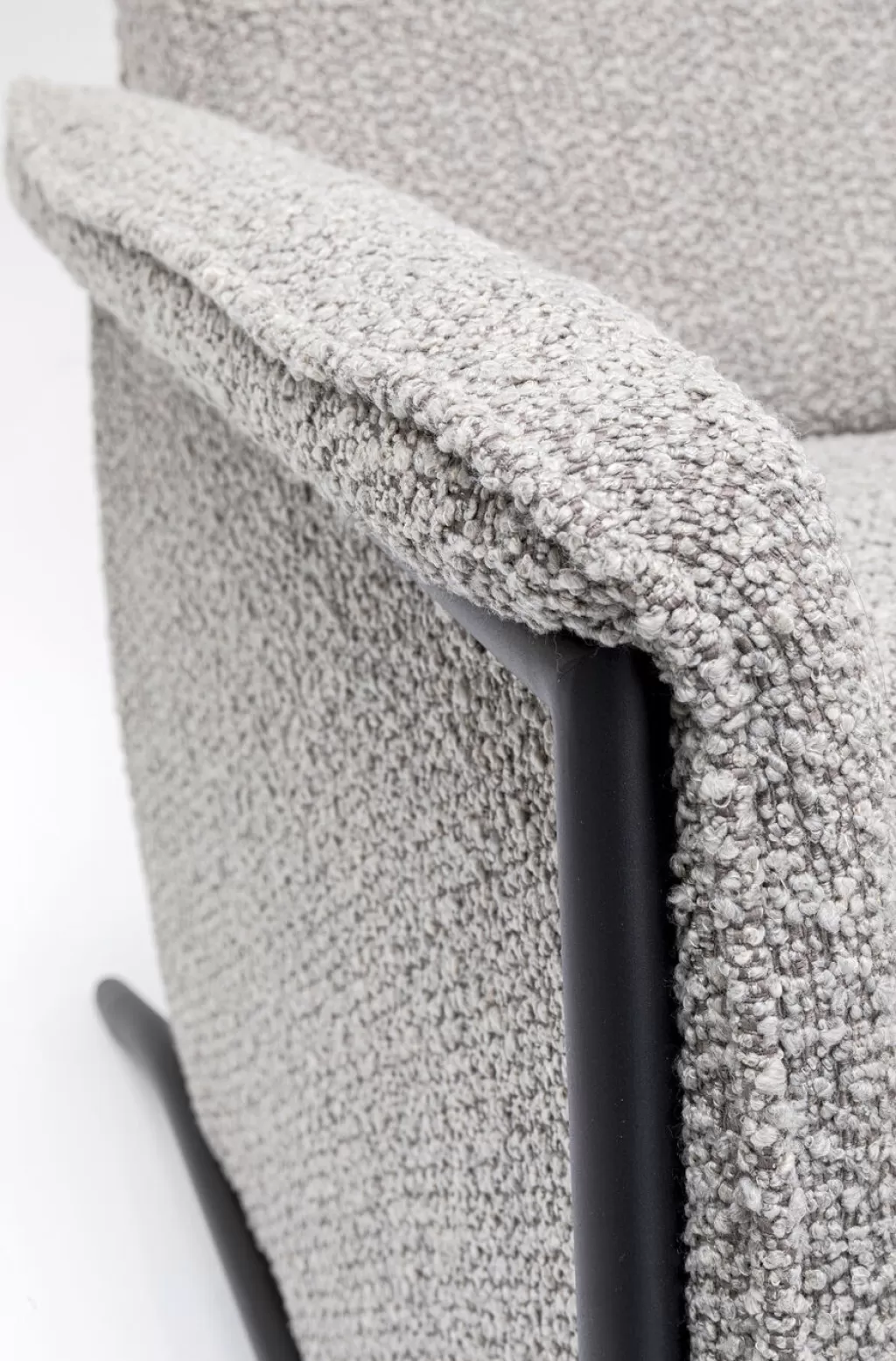 Fauteuil Relax Modèle Lazy - Gris Perlé Confort Intégré par KARE Design | Style Scandinave Élégant