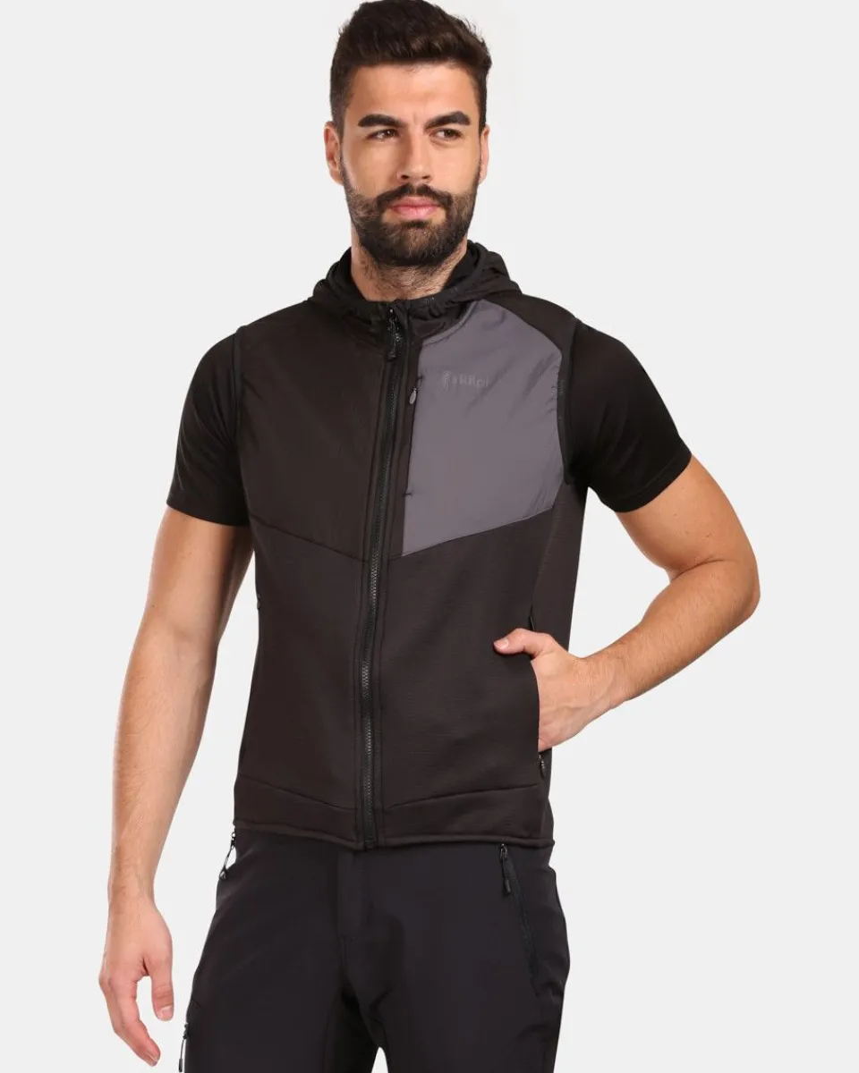 Veste décontractée sans manches Kilpi - Légèreté et style urbain pour homme | Modèle LENIA-M (Printemps/Été 2024)