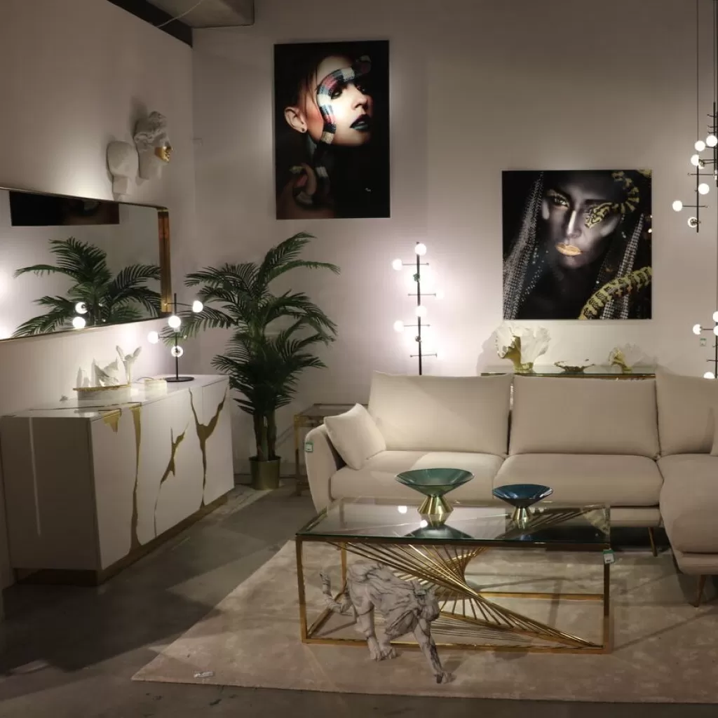 Décor Animalier en Marbre Léopard – Design Unique par KARE, Hauteur 95 cm
