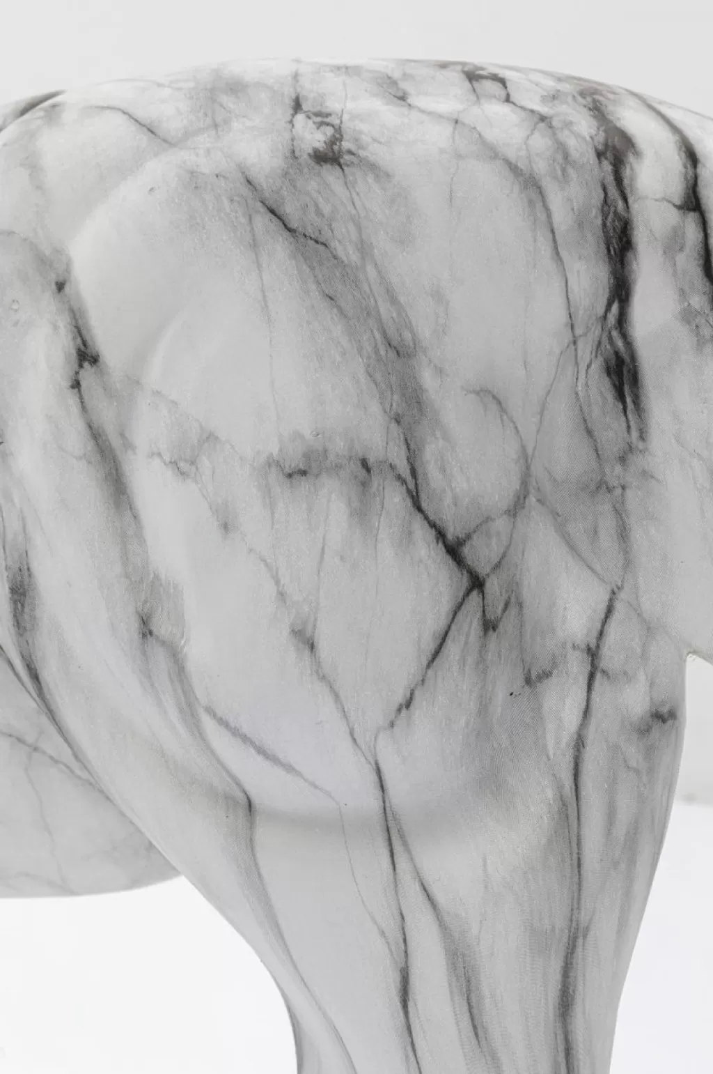 Décor Animalier en Marbre Léopard – Design Unique par KARE, Hauteur 95 cm
