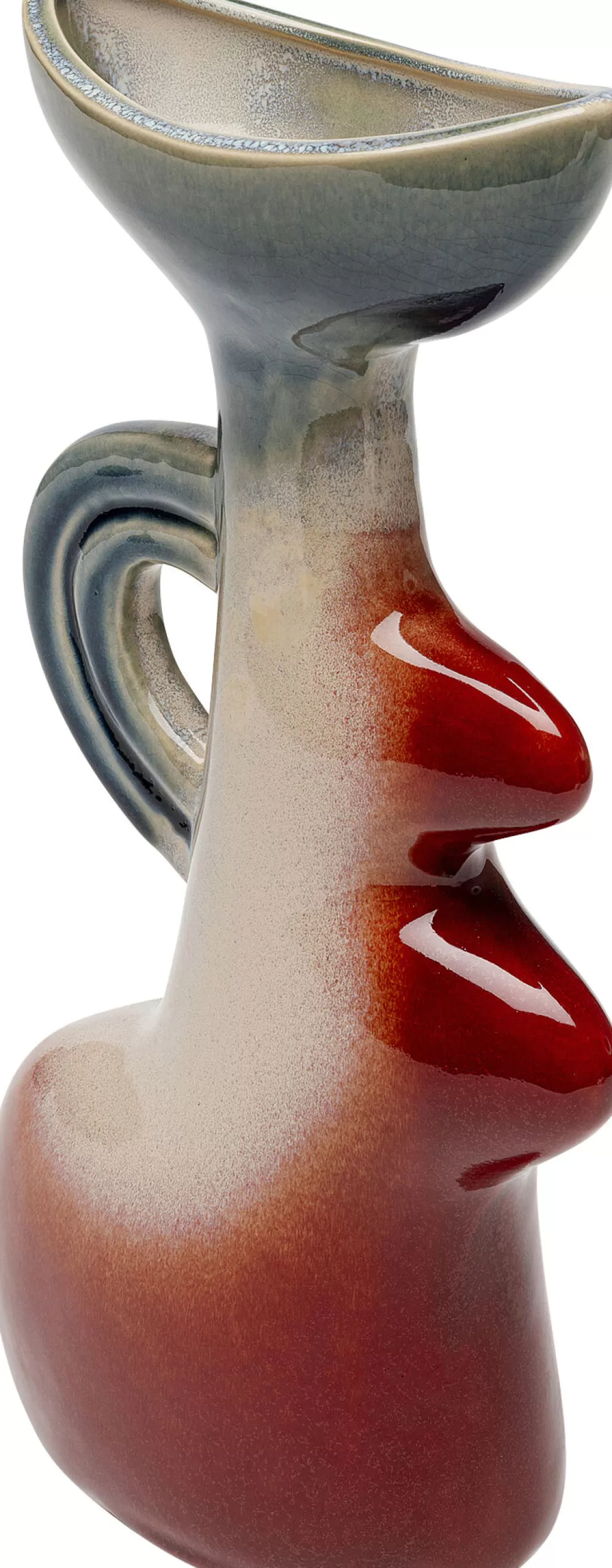 KARE Design - Vase Design Élégant Collection Phare, Motif Multicolore, 34 cm