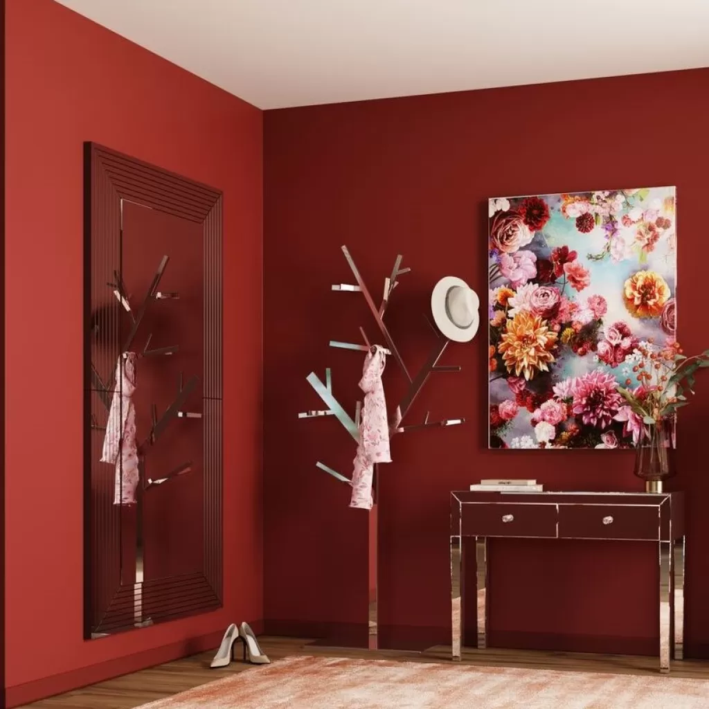 Miroir Contemporain Ligne Linea - Création KARE 100 x 200 cm - Décoration Murale Élégante