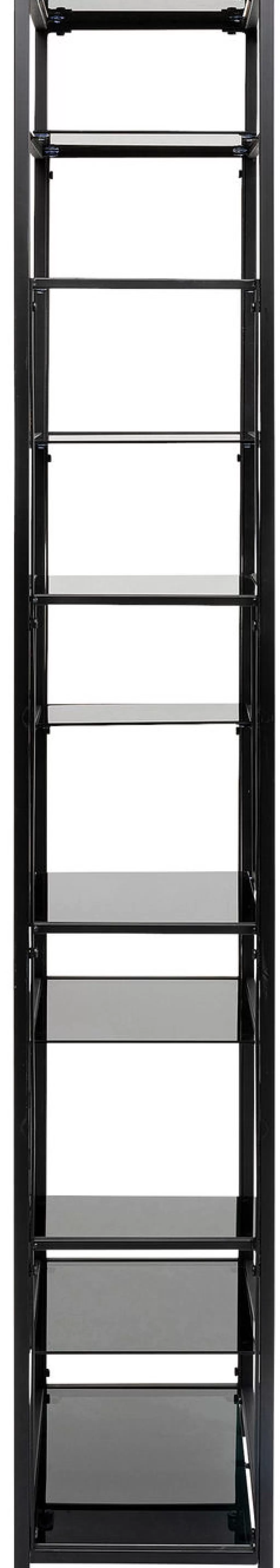 Étagère murale LOFT KARE Design - Noir moderne 60 x 195 cm - Solution de rangement élégante pour salon
