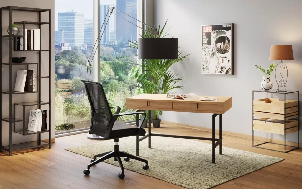 Étagère murale LOFT KARE Design - Noir moderne 60 x 195 cm - Solution de rangement élégante pour salon