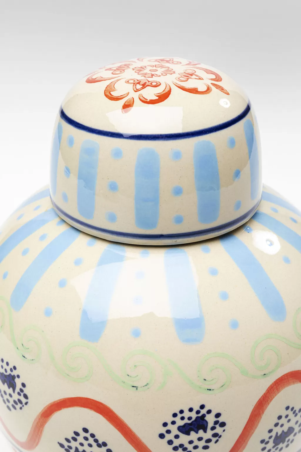 Vase décoratif Los Cabos en céramique 25 cm - Collection KARE Design