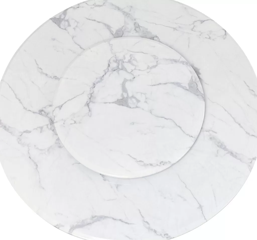 Table Ronde Lucia en Marbre par KARE Design - Plateau Ø135 cm, Design Élégant pour Salle à Manger  

Ce modèle circulaire au style contemporain allie fonctionnalité et esthétique pour vos moments conviviaux.