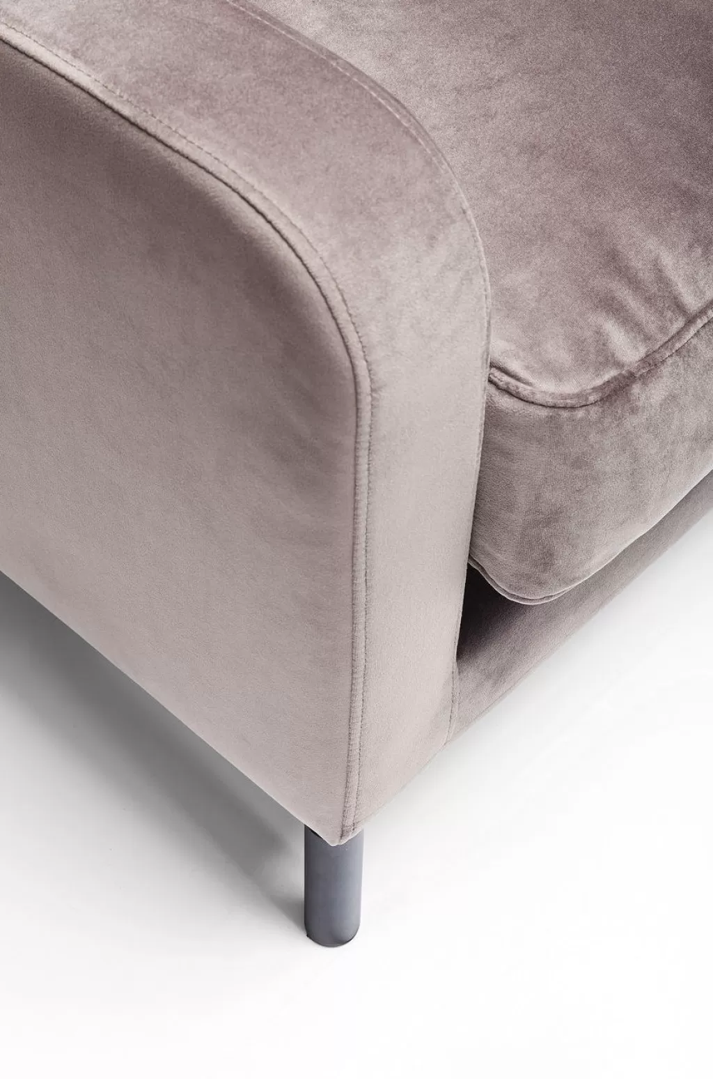 Fauteuil Design Confortable Lullaby - Modèle Signature par KARE, Coloris Taupe