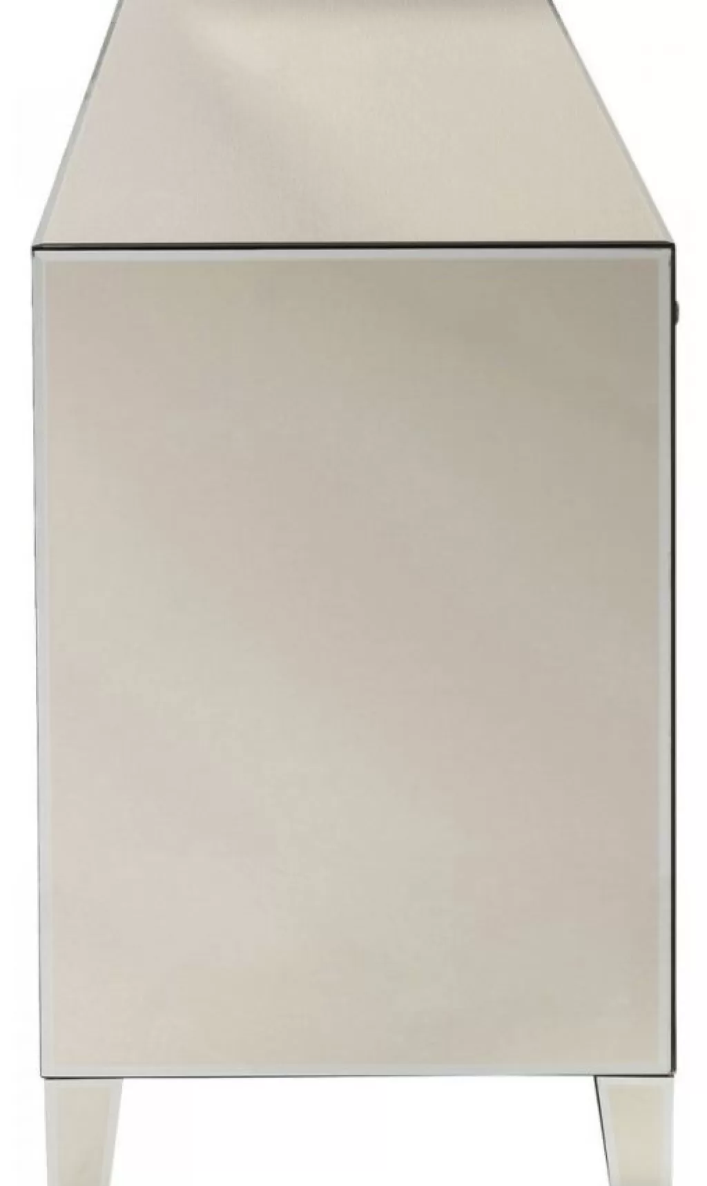 Miroir Décoratif Élégant KARE - Finition Nacrée de Luxe avec Cadre en Verre Senkit, Collection Lipastot