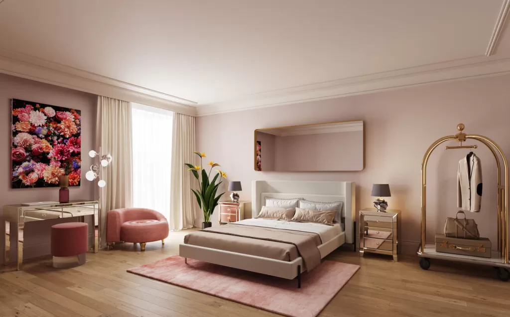 Commode de Chevet Design Scandinave avec 3 Tiroirs - Table de Nuit Élégante en Bois Massif par KARE, Solution de Rangement Charme Nordique pour Chambre Contemporaine