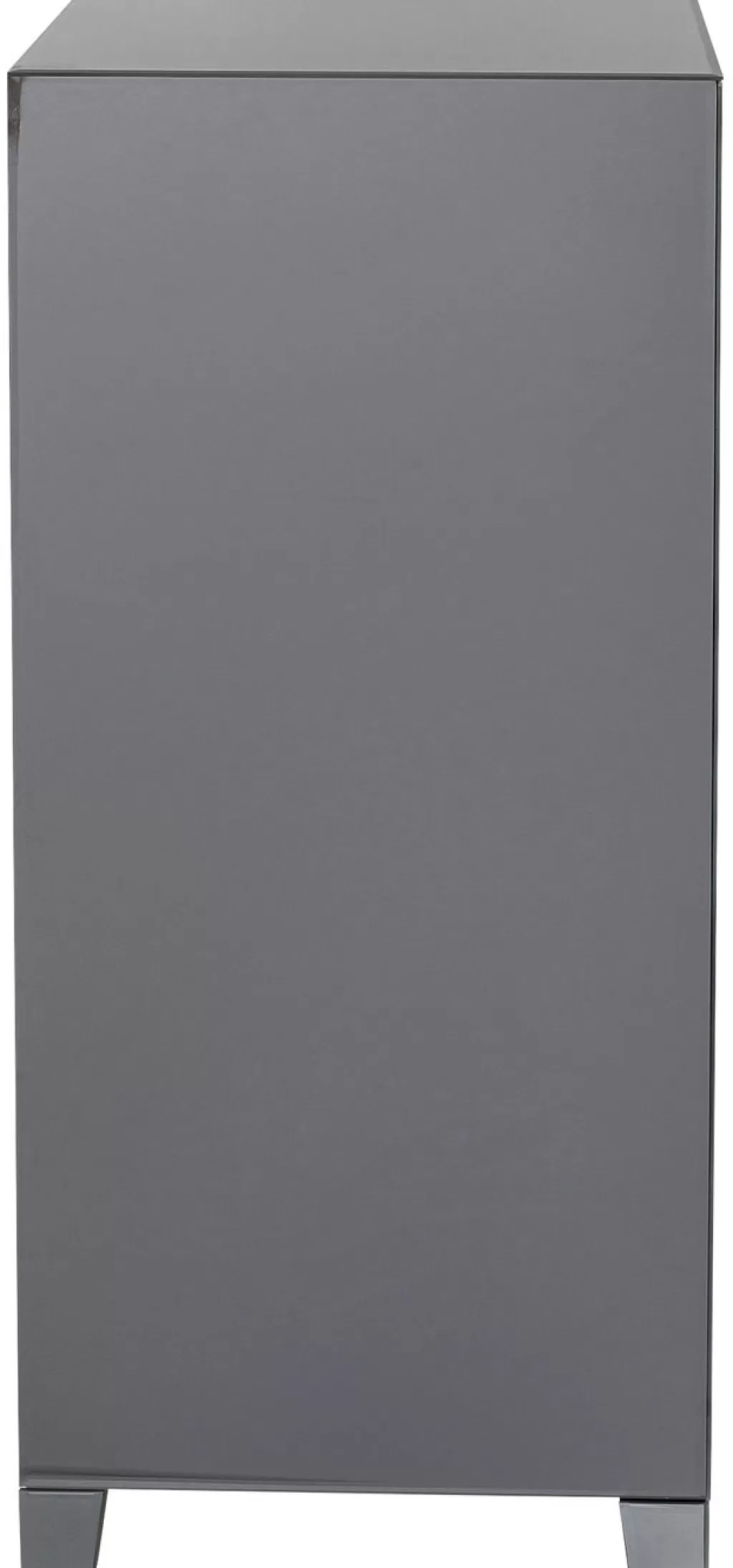 Commode Élégante KARE Design 5 Tiroirs - Meuble de Rangement Haut avec Mécanisme Push Gris Anthracite 

Design Luxe avec Tiroirs Coulissants Silencieux - Commode Fonctionnelle pour Chambre et Entrée 

Meuble de Stockage Haut de Gamme - Finition Résistante aux Rayures en Gris Sophistiqué