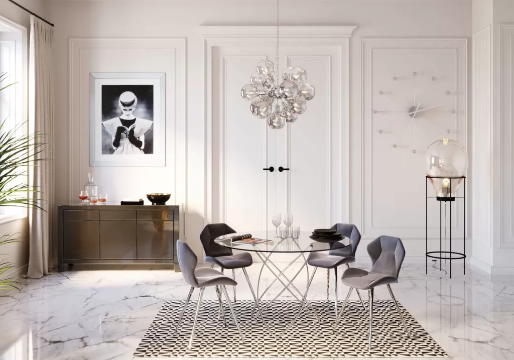 Canapé design Senkit par KARE - Mécanisme push élégant en gris nuage, idéal pour votre salon contemporain