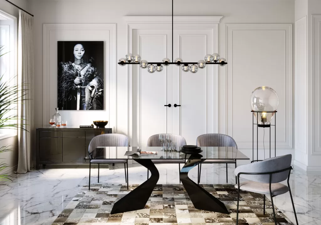 Canapé design Senkit par KARE - Mécanisme push élégant en gris nuage, idéal pour votre salon contemporain