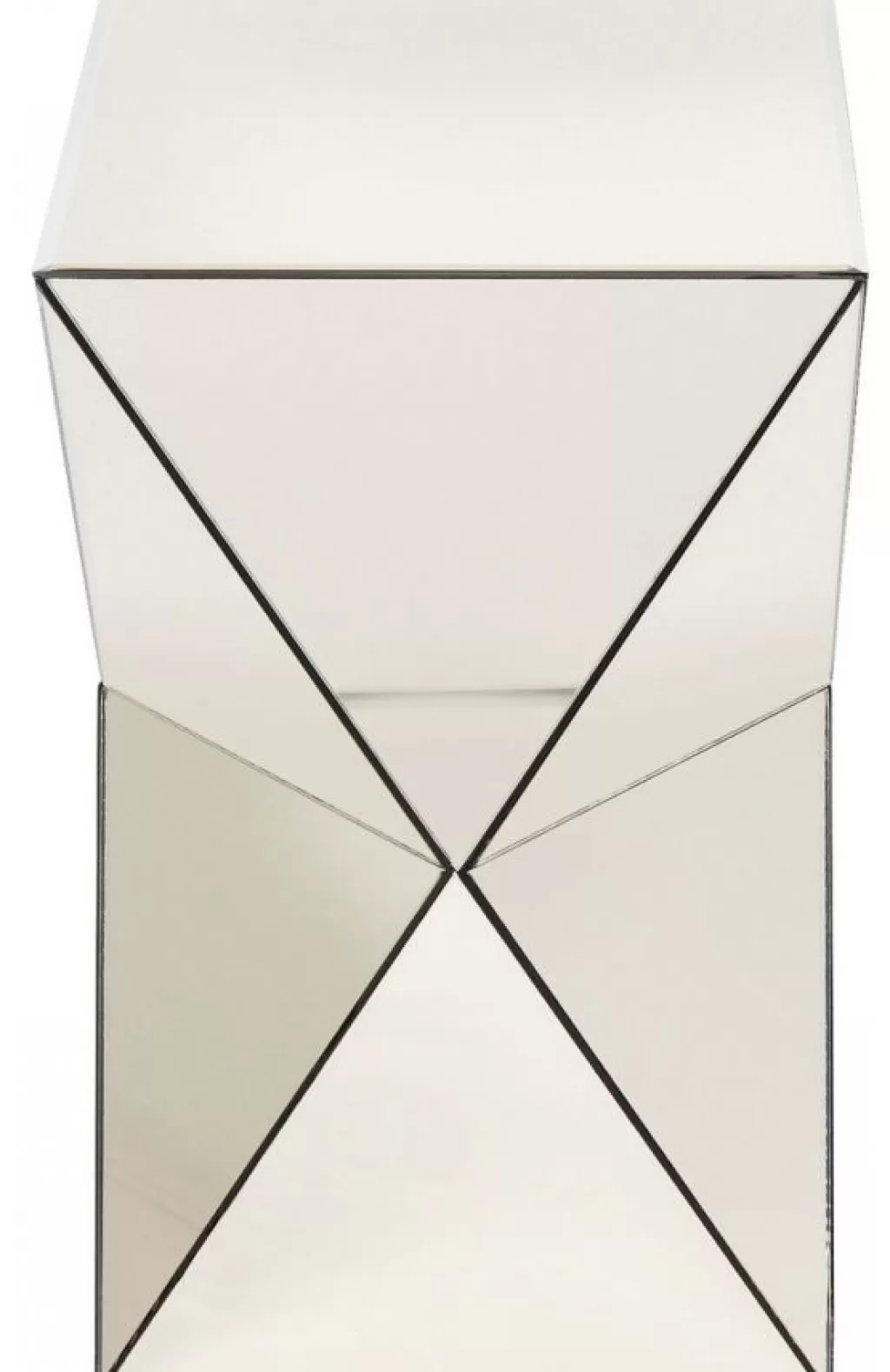 Table d'appoint Triangle Perle – Design exclusif KARE 32x32 cm