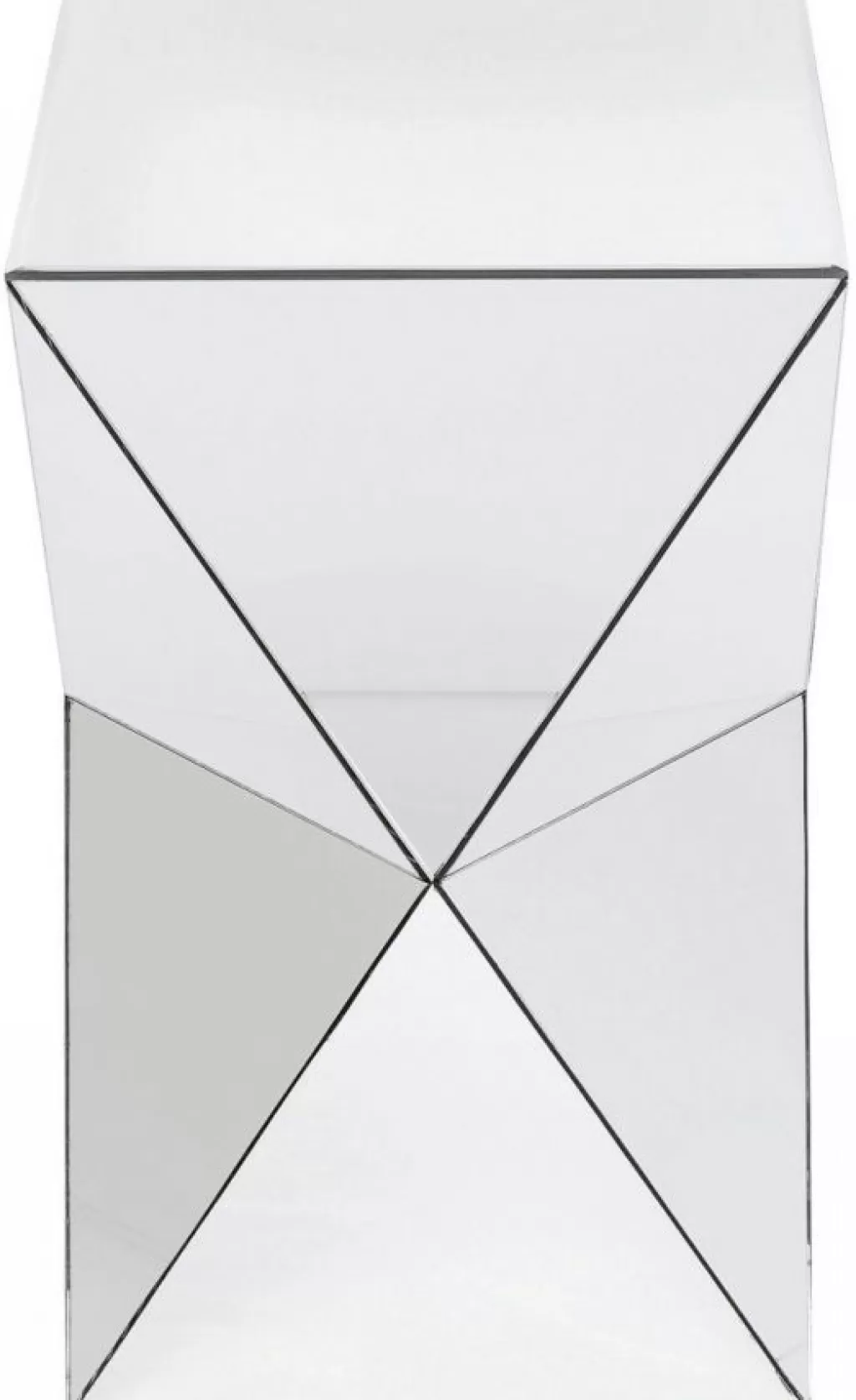 Table d'appoint triangulaire élégante par KARE Design - Moderne et fonctionnelle 32 x 32 cm