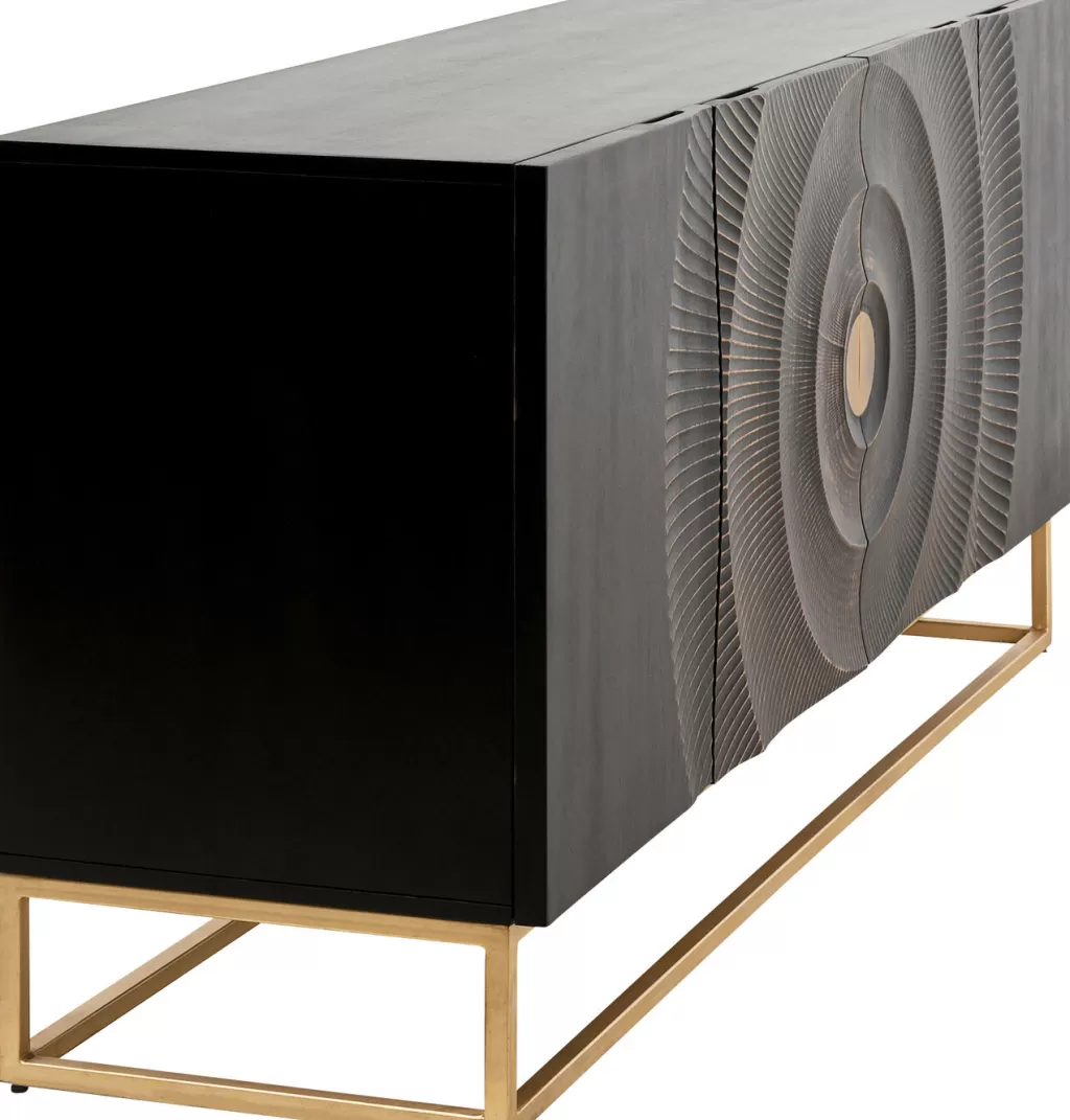 Planche à découper design KARE - Modèle Senkki en acacia massif teinté ébène (177 cm x 75 cm) 

Collection contemporaine Senkit pour cuisine professionnelle - Surface anti-rayures Lipastot