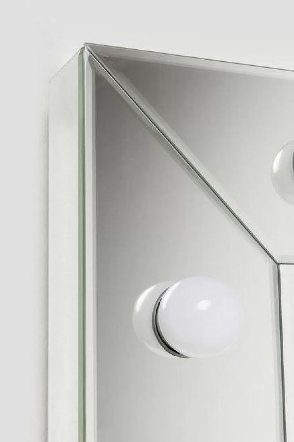 Miroir carré design KARE - Format 81 cm avec cadre moderne - Idéal salle de bain ou dressing