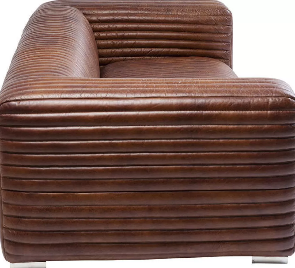 Canapé Malibu 3 places contemporain - Design scandinave confortable par KARE | Idéal pour votre salon moderne (Confort premium, structure durable)