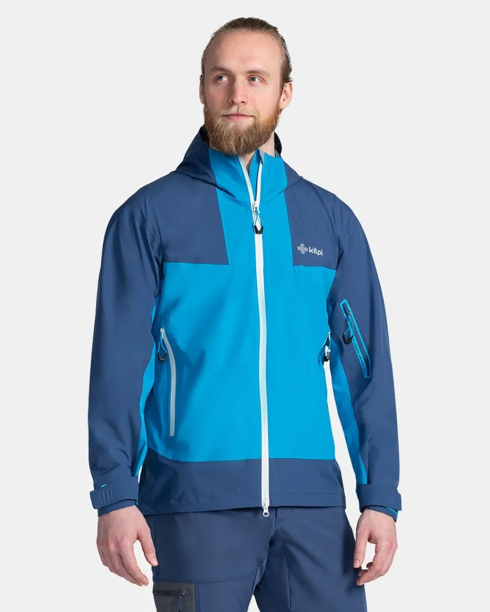 Kilpi Homme - Veste Technique Anti-Pluie pour Randonnée | Manteau Léger Étanche | Confort Optimal - MAMBA-M