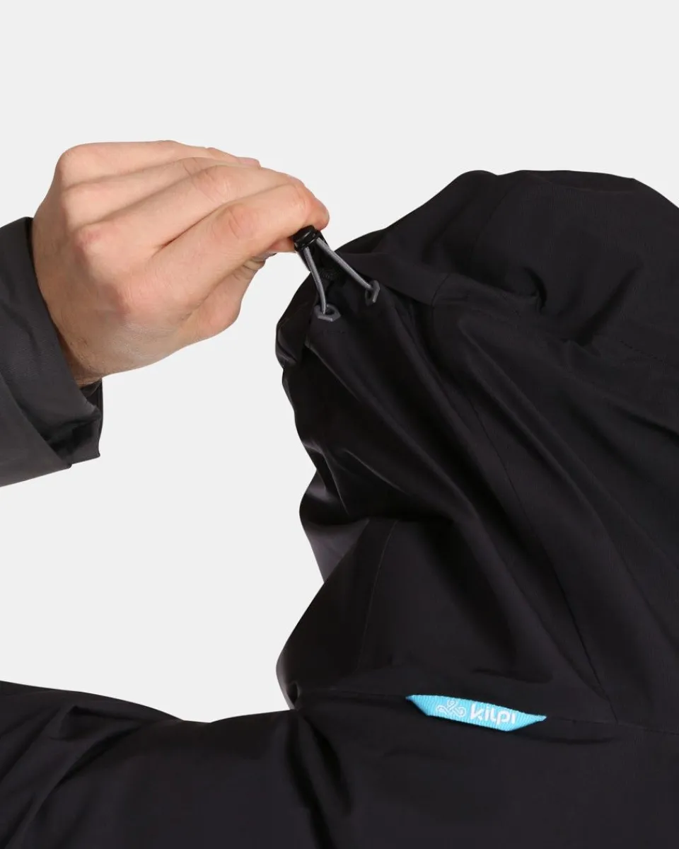Veste Homme Kilpi pour Randonnée - Imperméable Léger avec Capuche, Technologie Respirante - Confortable et Résistant aux Intempéries - MAMBA-M