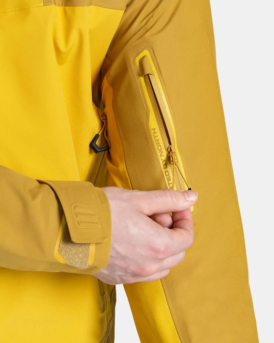 Veste Technique Homme pour Randonnée - Imperméable Respirante avec Confort Optimal | Manteau Léger et Résistant MAMBA-M