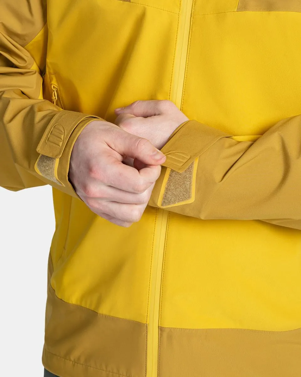 Veste Technique Homme pour Randonnée - Imperméable Respirante avec Confort Optimal | Manteau Léger et Résistant MAMBA-M