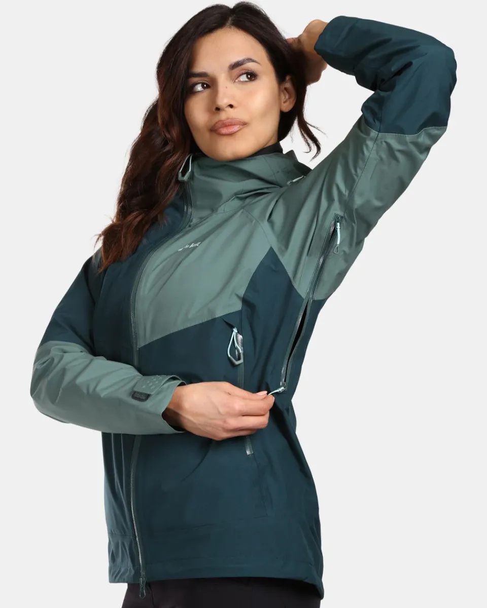 Veste Technique Femme Kilpi - Protection Optimale en Randonnée | Manteau Imperméable Léger avec Confort Respirant pour Activités Outdoor - Modèle MAMBA-W
